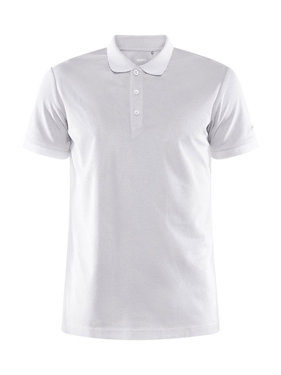 Craft Sport Polo Core Unify (functional recycled polyester) white Men